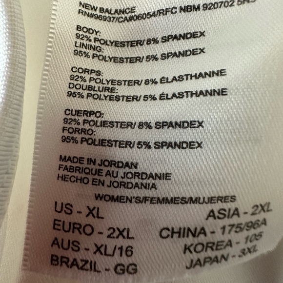 New Balance Lightning Dry Racerback Sports Bra - Picture 4 of 5